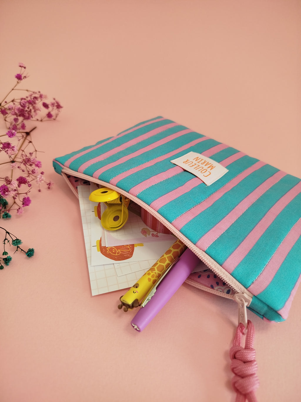 Pochette matelassée