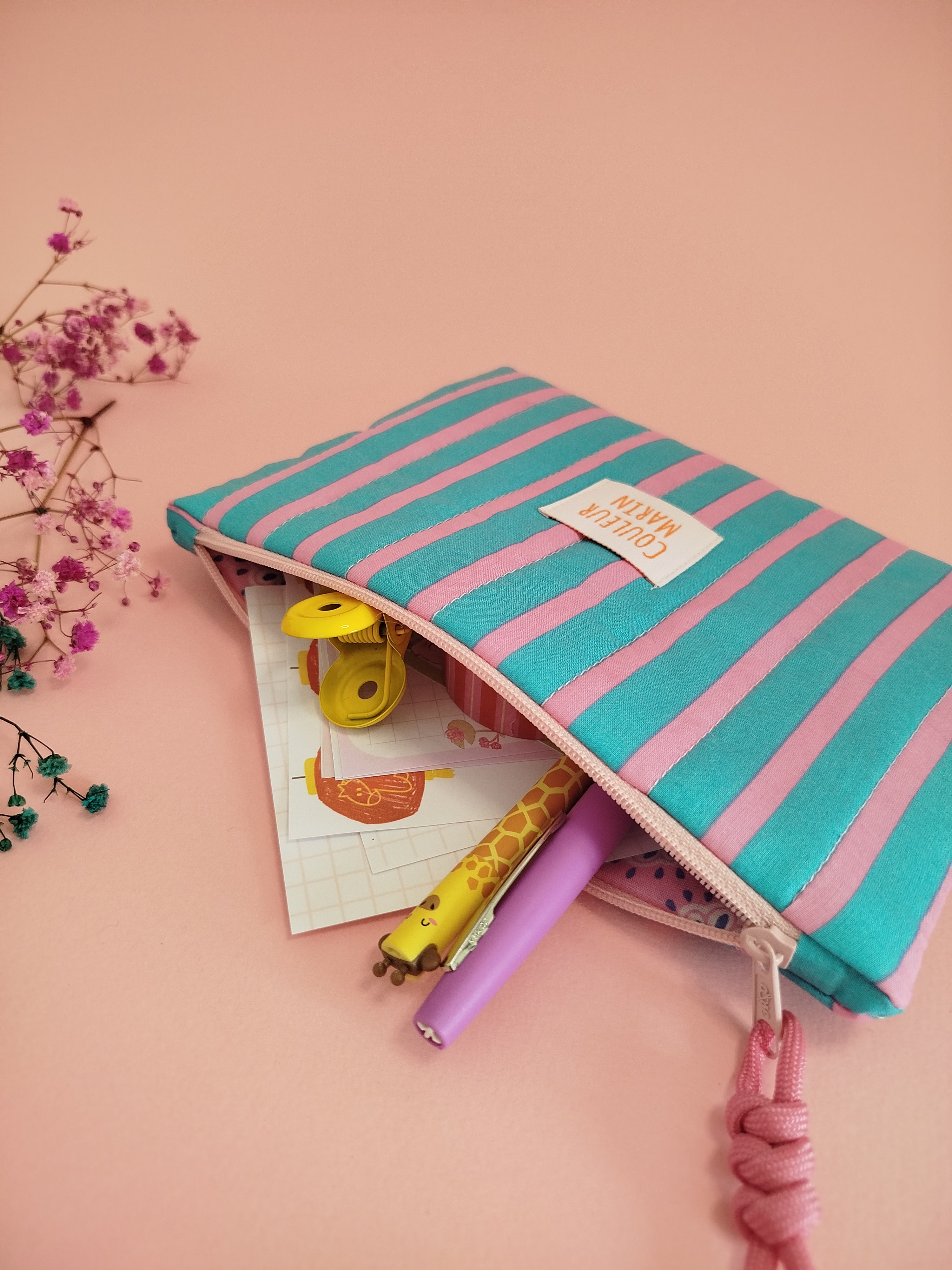 Pochette matelassée