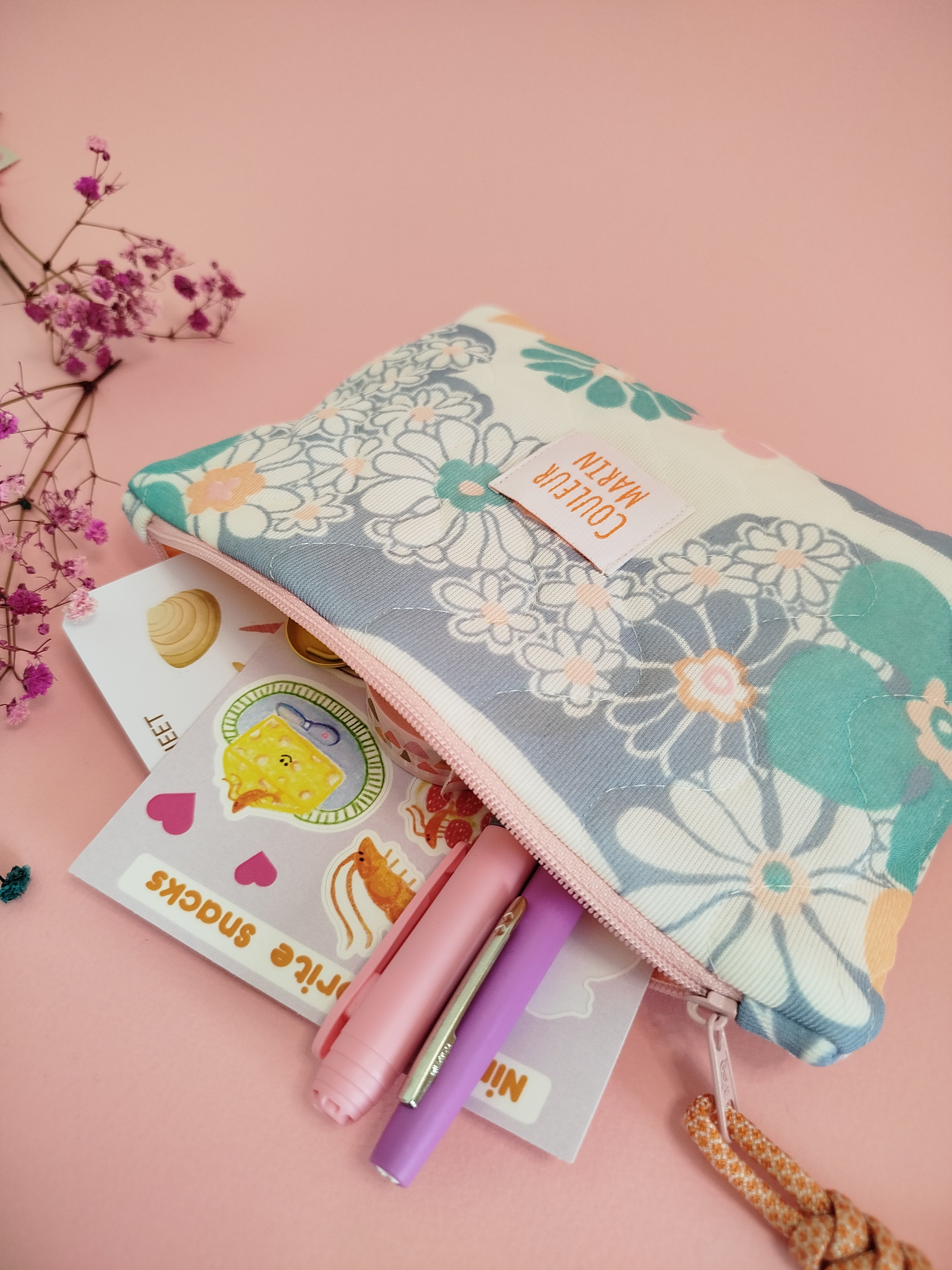 Pochette matelassée