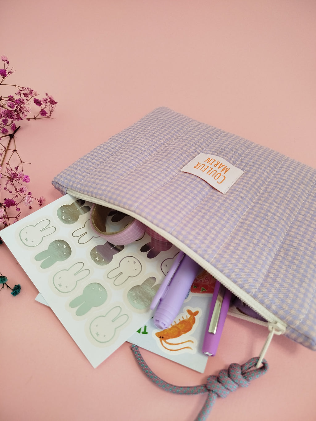 Pochette matelassée