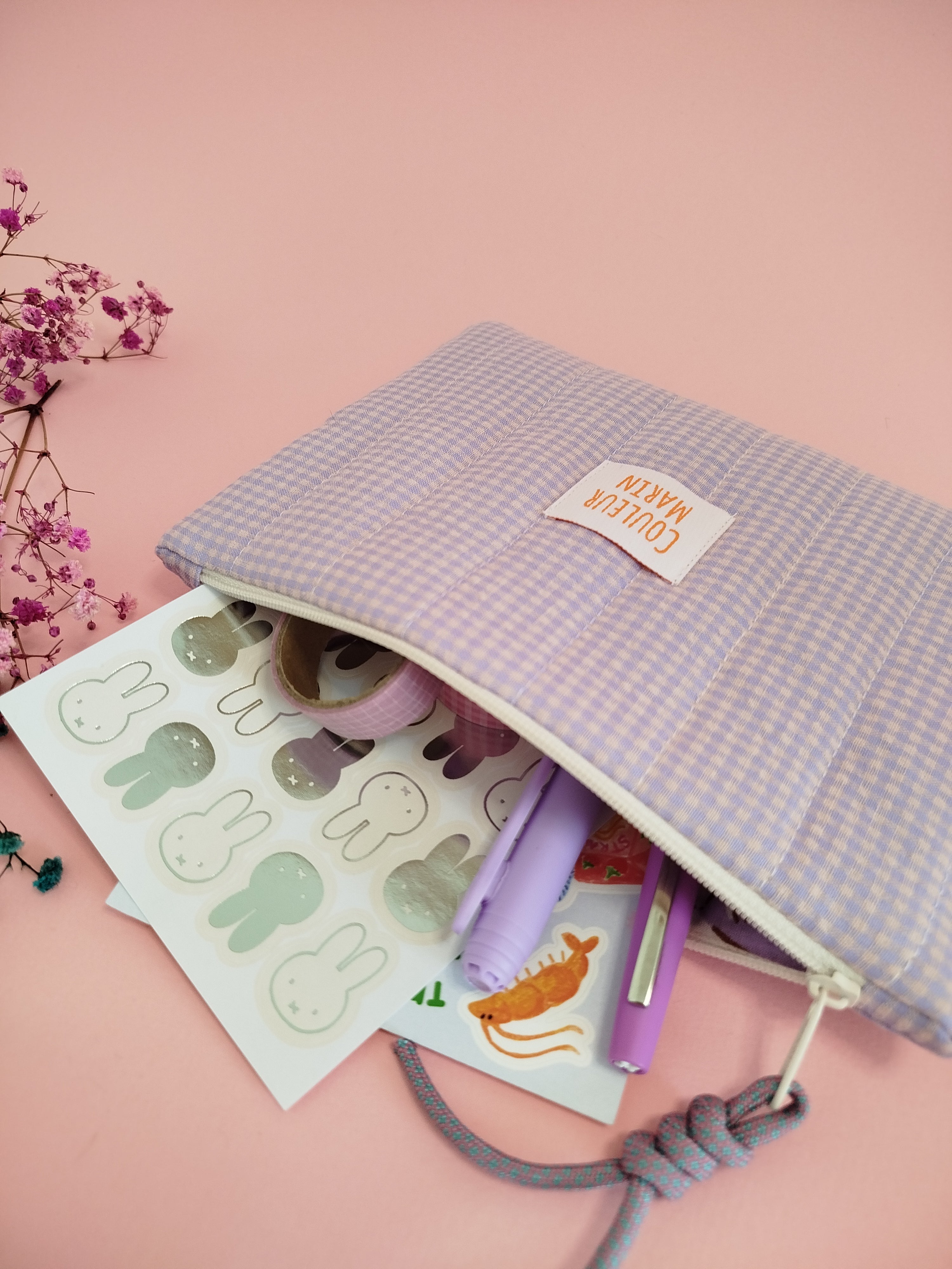 Pochette matelassée