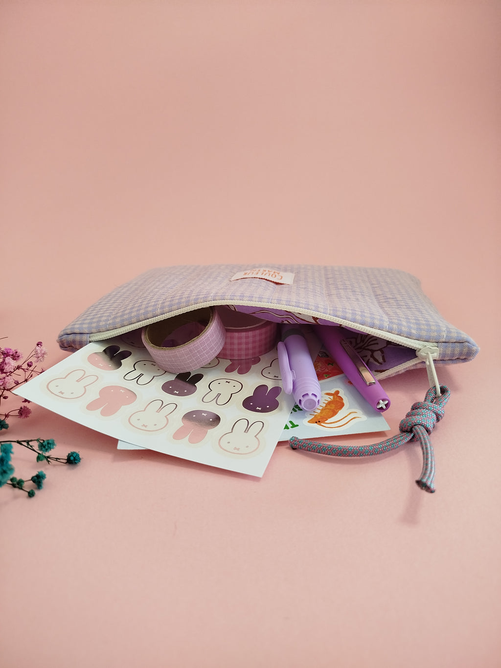 Pochette matelassée